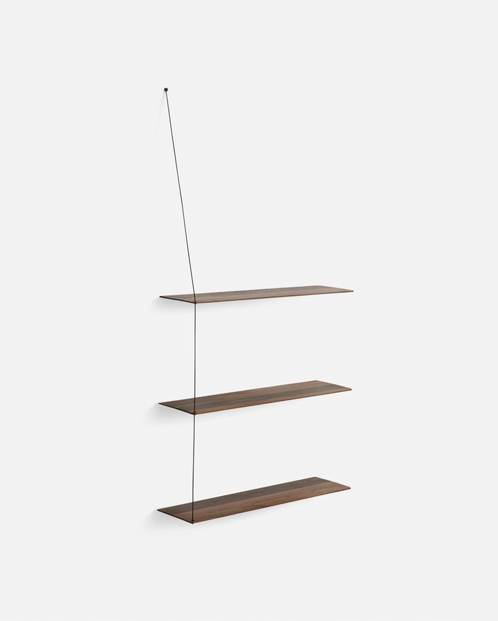 Stedge Add-on hylla 80 cm, Rökt ek Woud