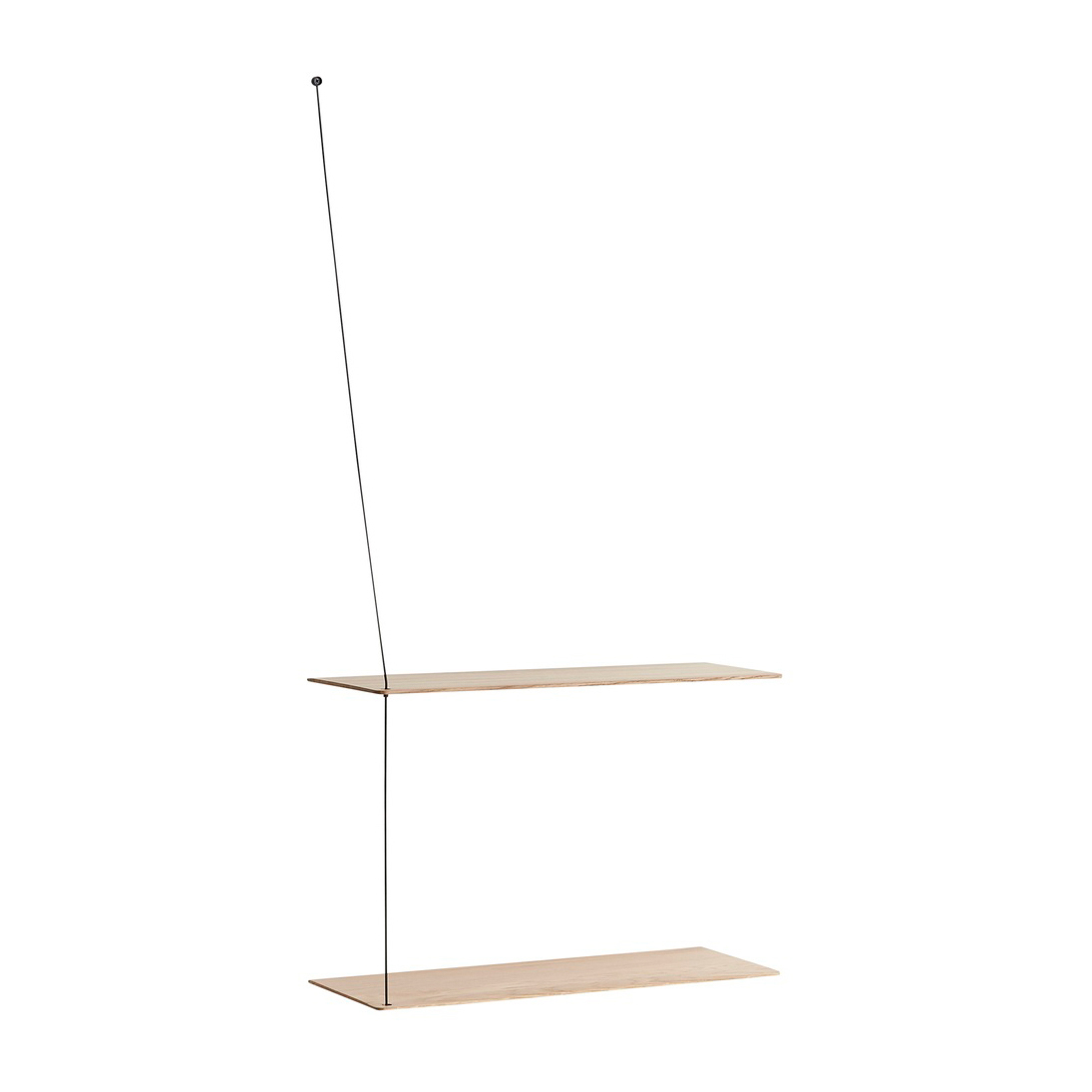 Woud Stedge hylla 60 cm Vitpigmenterad ek | Skandinavisk Design | Hyllor & Hyllsystem | Beige