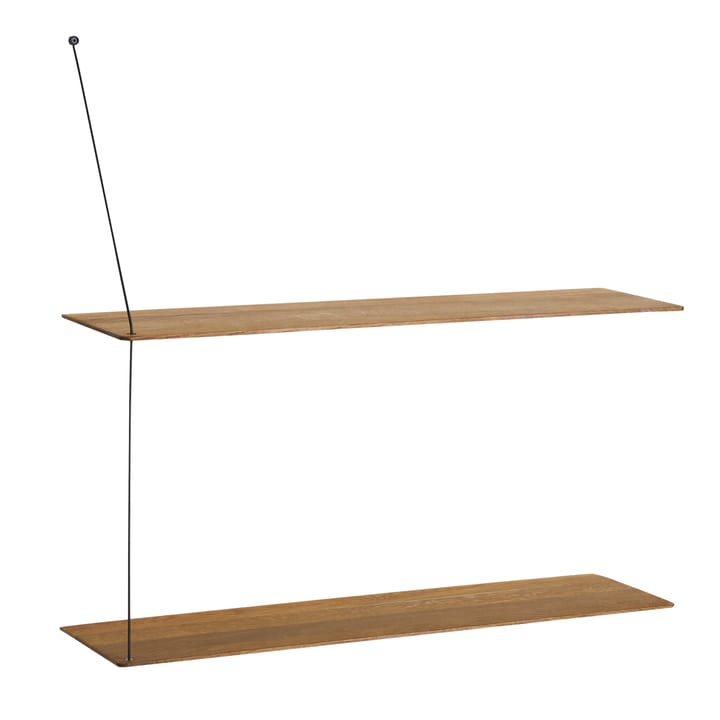 Stedge hylla 80 cm - rökt ek - Woud