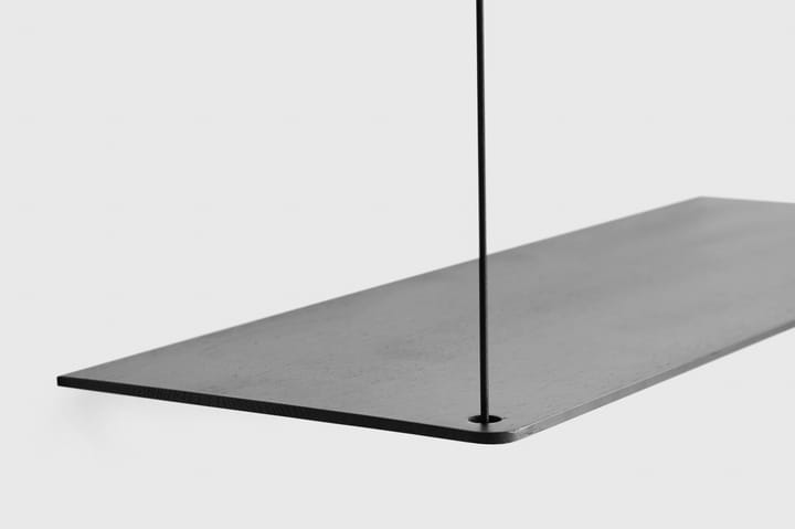 Stedge hylla 80 cm, Svartmålad ask Woud