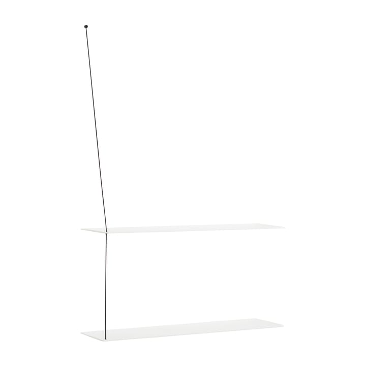 Stedge hylla 80 cm - Vitmålad ek - Woud