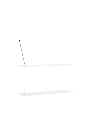 Stedge hylla 80 cm - Vitmålad ek - Woud