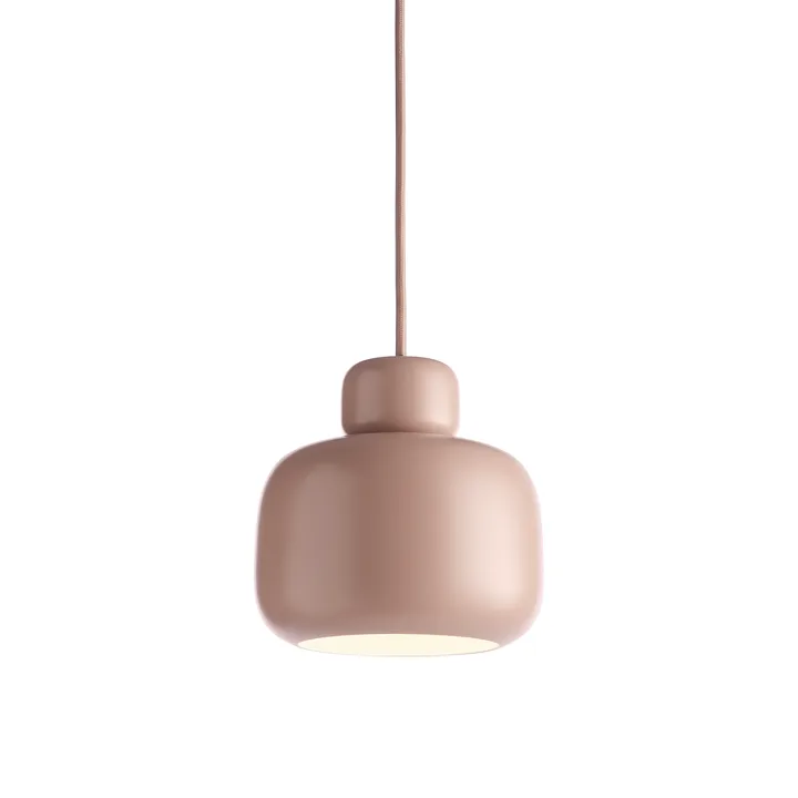 Stone pendel opalglas - Dusty rose - Woud