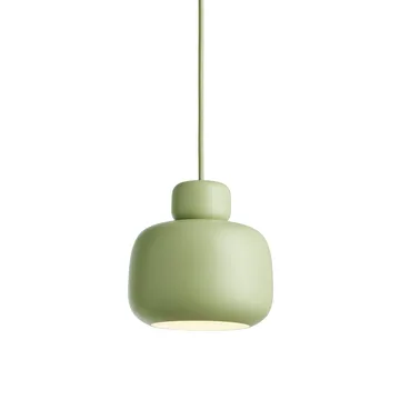Stone pendel opalglas - Matcha green - Woud