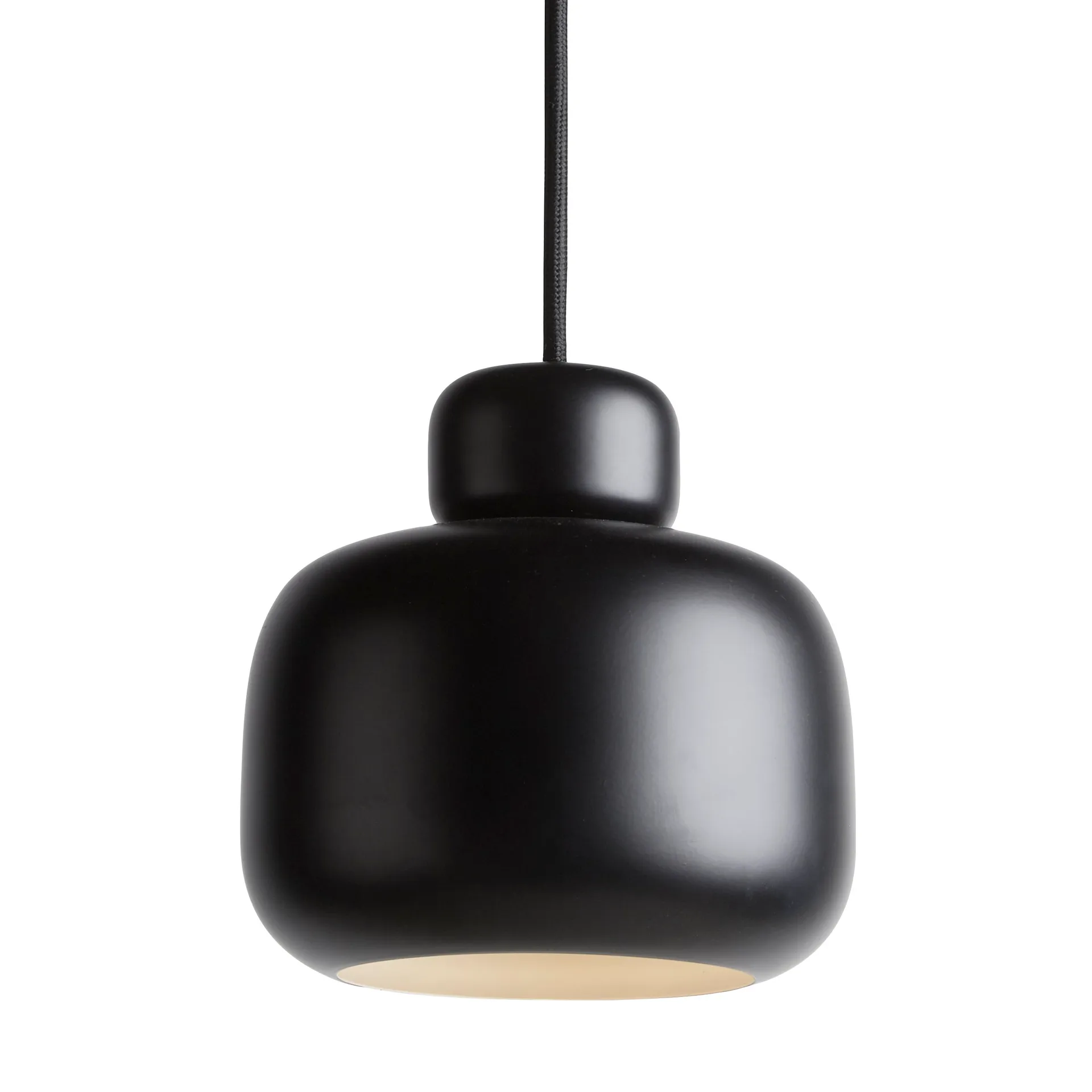 Stone pendel opalglas, Svart Woud