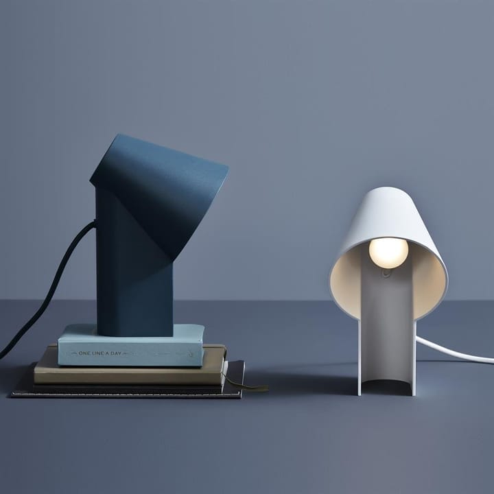 Study bordslampa, vit Woud