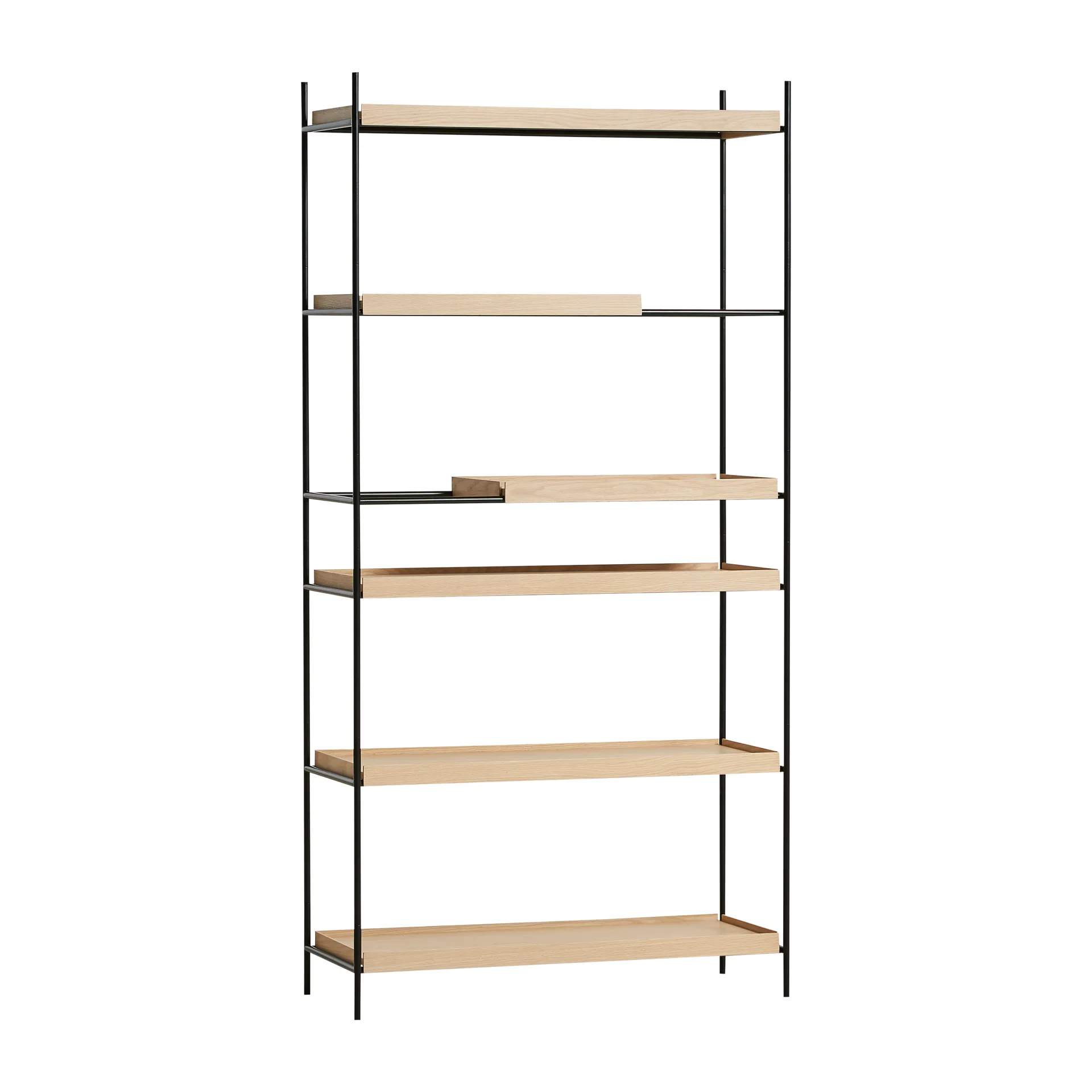 Tray hylla hög ek, 100x201 cm, Style 1 Woud