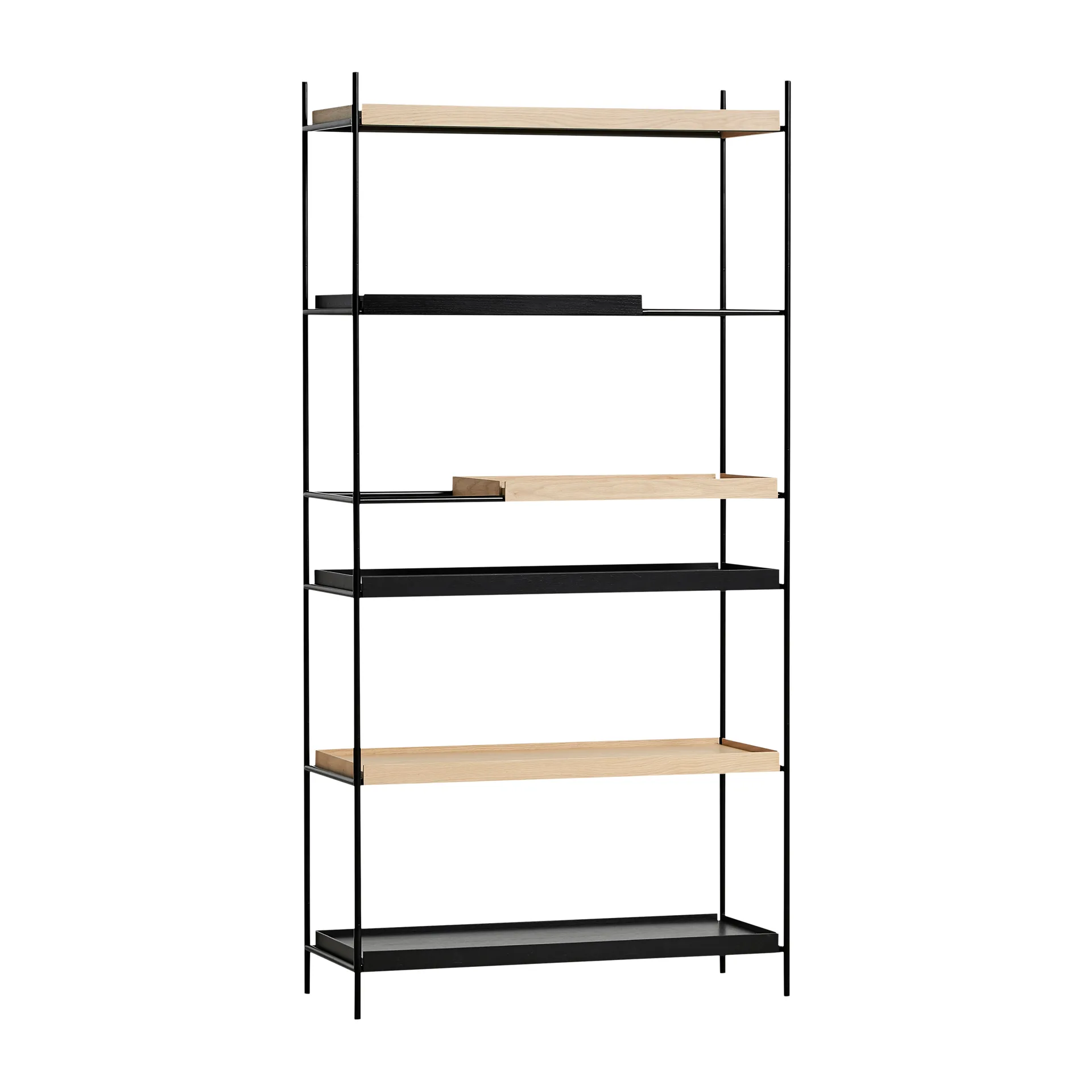 Tray hylla hög ek, 100x201 cm, Style 3 Woud