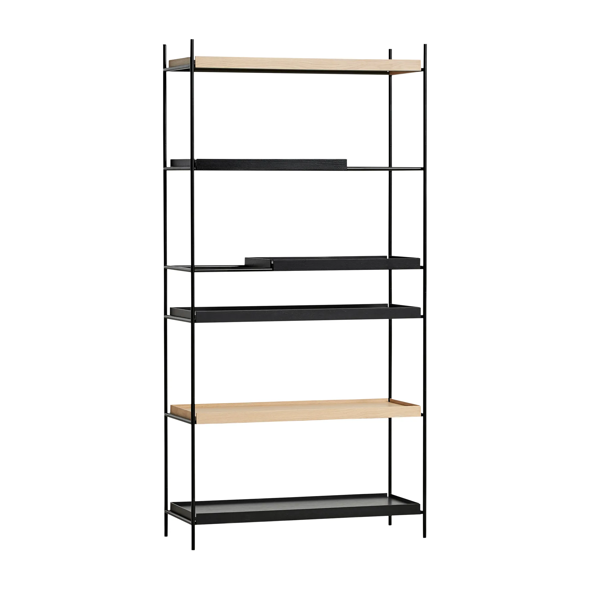 Tray hylla hög ek, 100x201 cm, Style 4 Woud