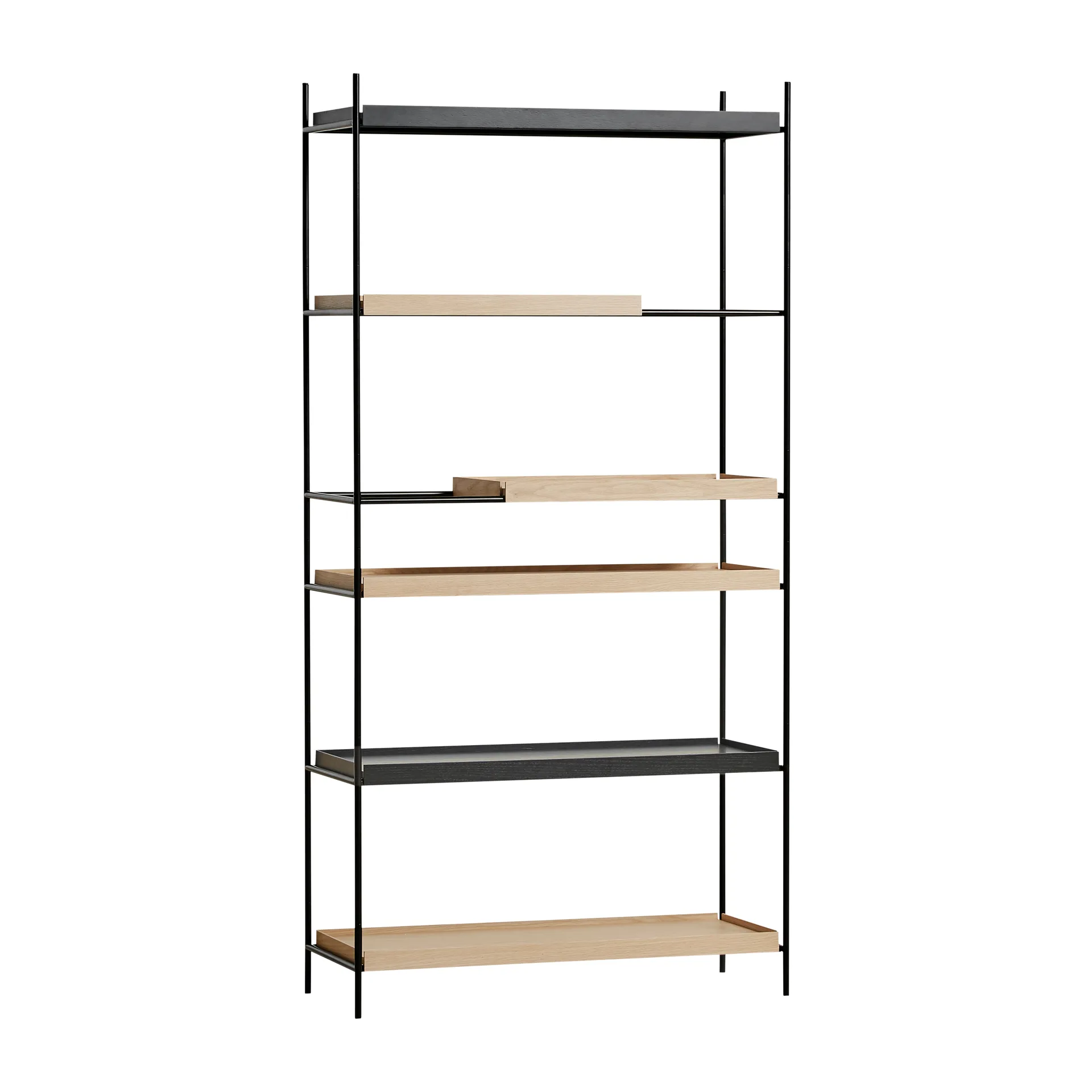 Tray hylla hög ek, 100x201 cm, Style 5 Woud