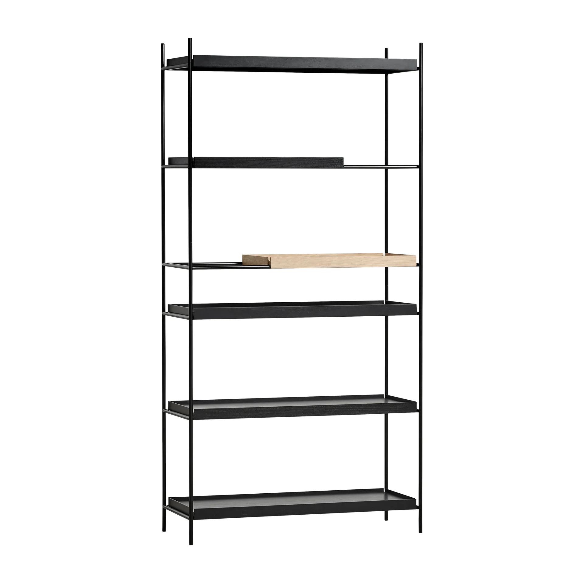 Tray hylla hög ek, 100x201 cm, Style 6 Woud