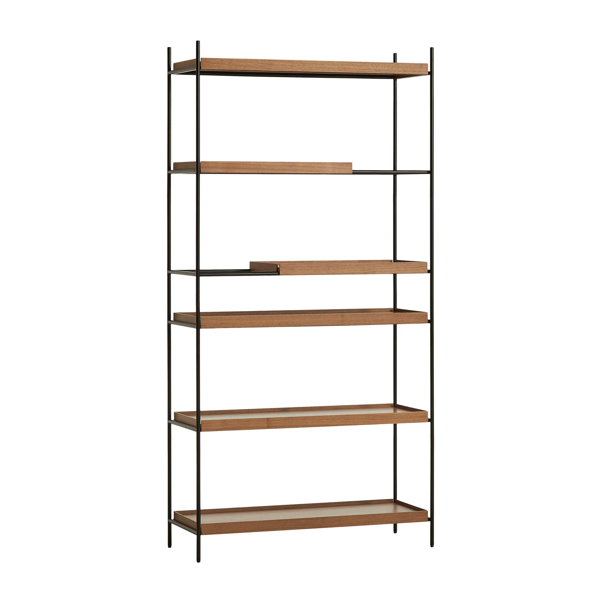 Tray hylla hög valnöt, 100x201 cm, Style 1 Woud