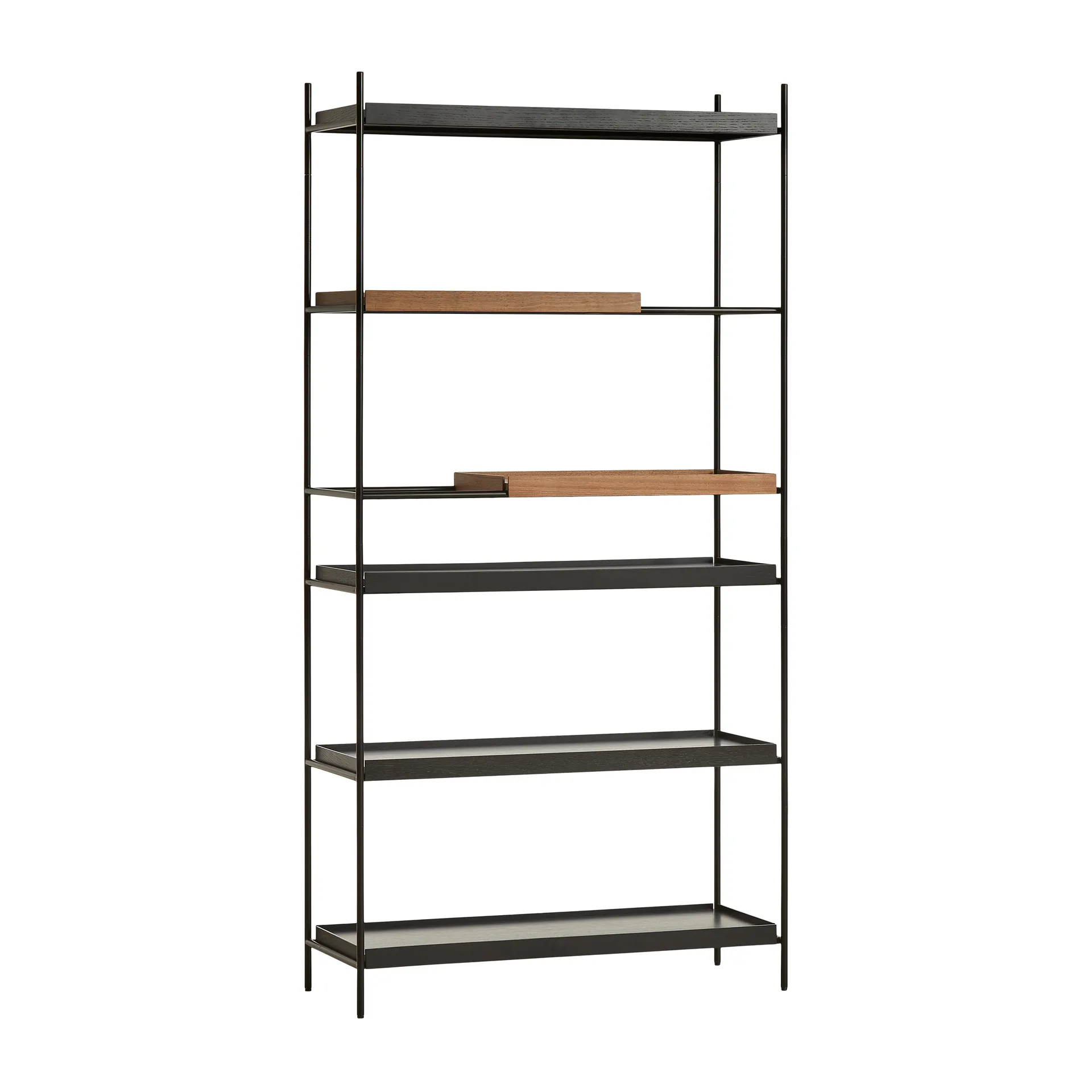 Tray hylla hög valnöt, 100x201 cm, Style 7 Woud