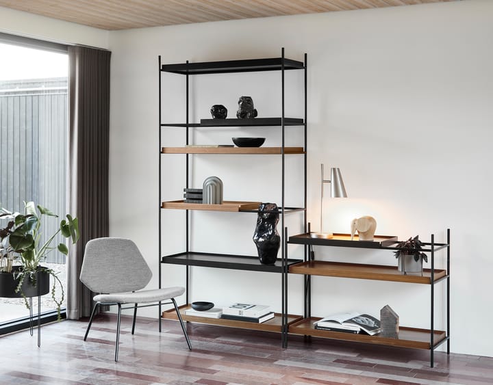 Tray hylla låg valnöt, 81x100 cm, Style 2 Woud