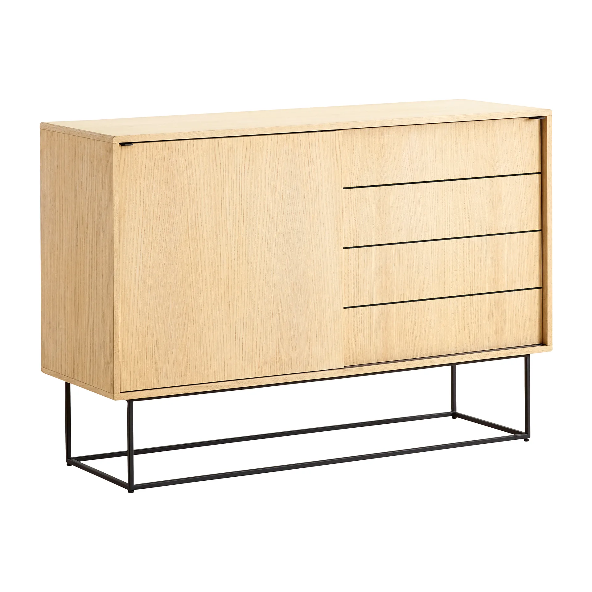 Virka sideboard high 120x40x82 cm, Ek Woud