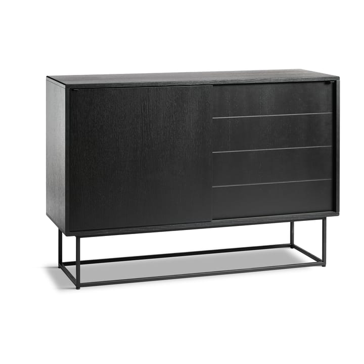 Virka sideboard high 120x40x82 cm - Svart - Woud