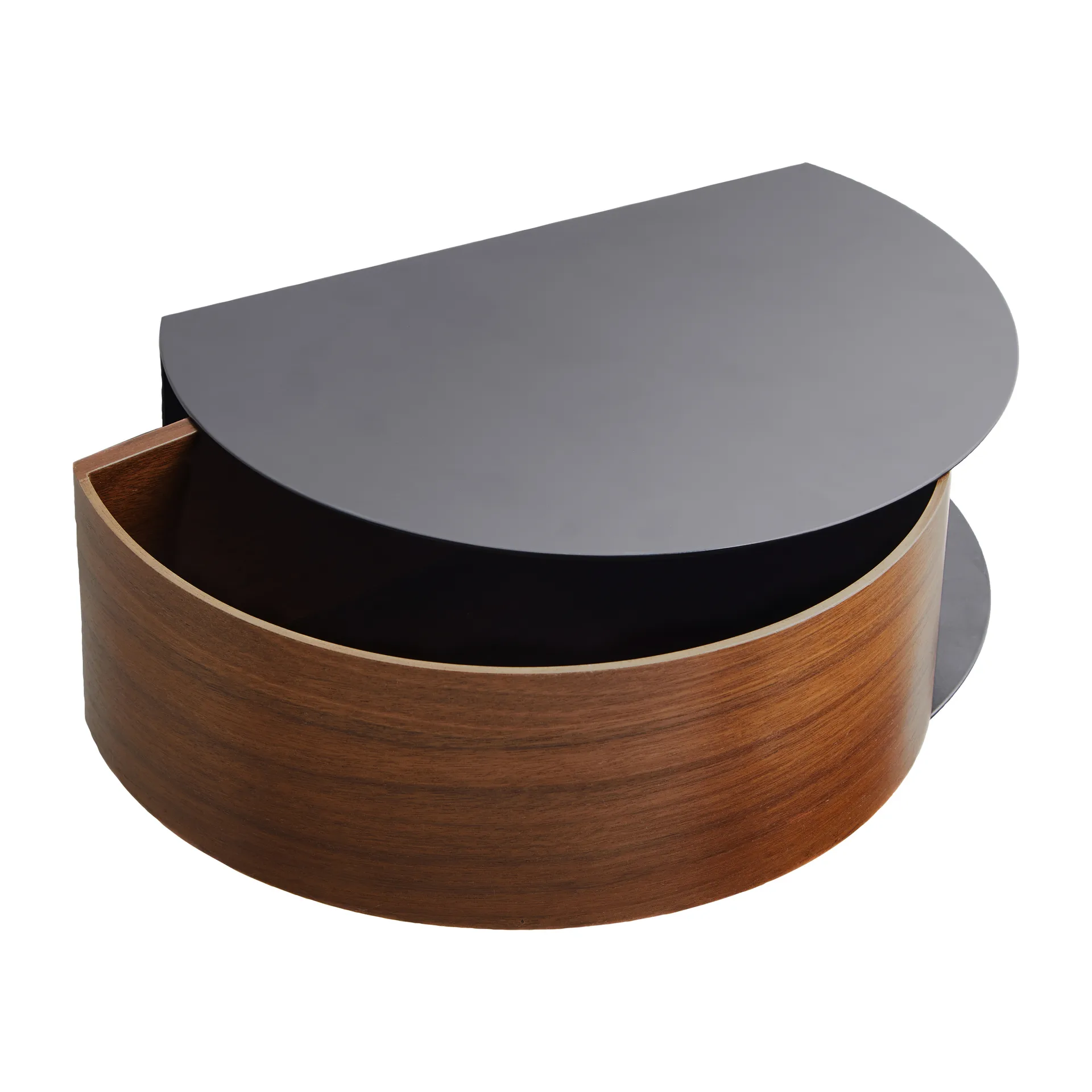 Wallie wall drawer hylla, Valnöt Woud