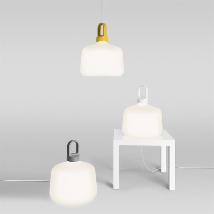Bottle lampa - bord/golv aluminium - Zero Interiör
