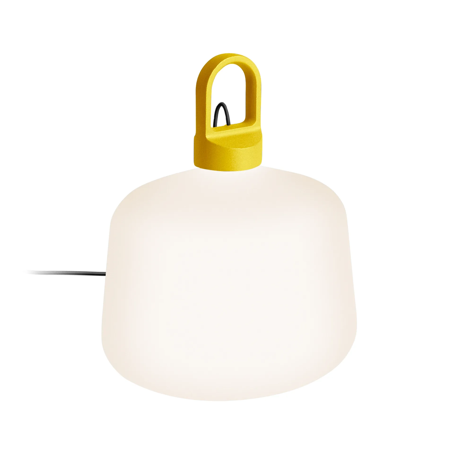 Bottle lampa, bord/golv gul Zero Interiör