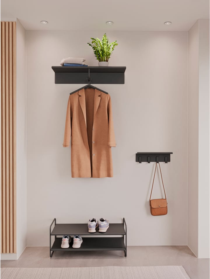 A-Hallway shelf klädhängare, Black Zone Denmark