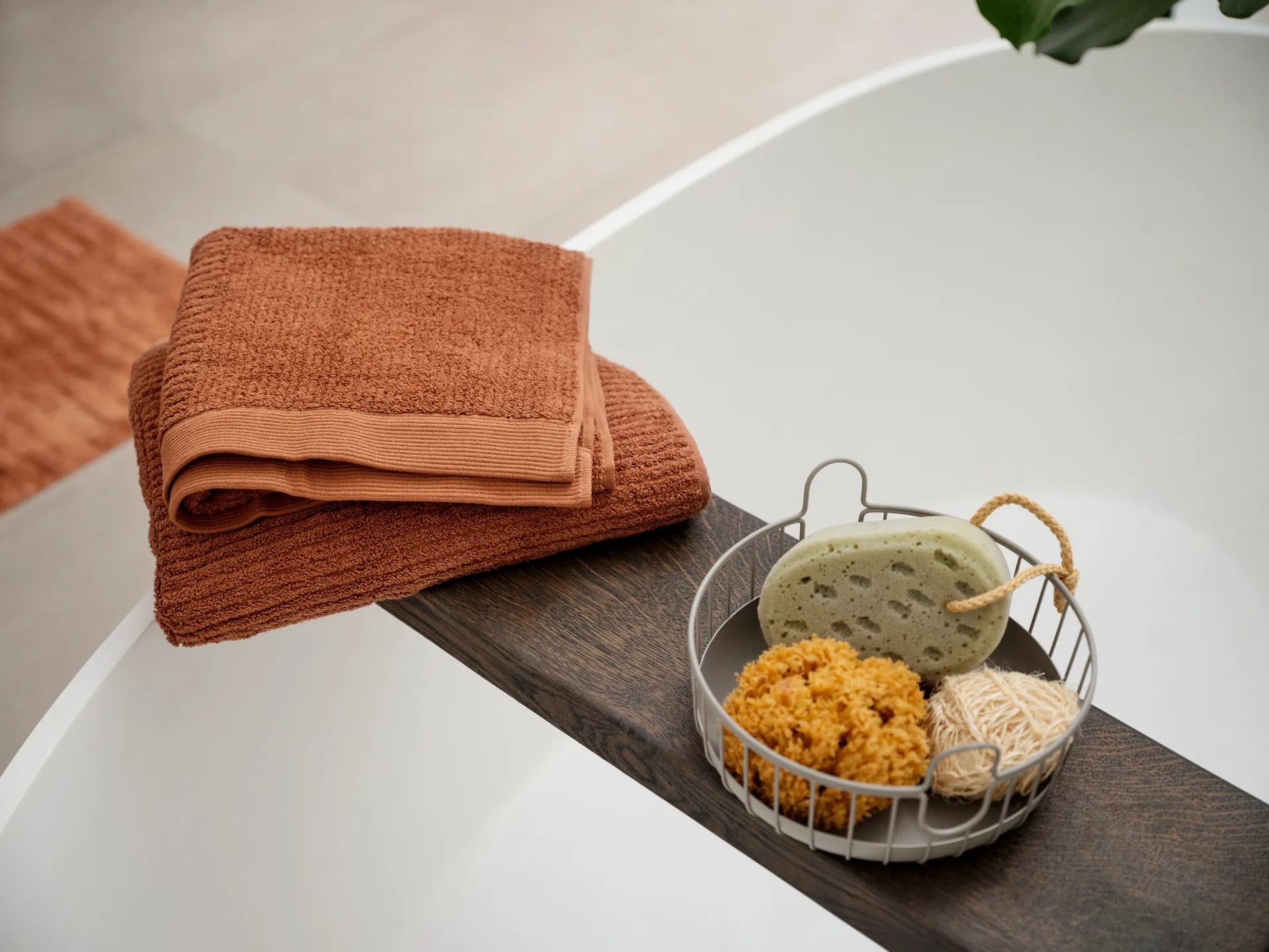 Classic badlakan 70x140 cm, Mandarine Zone Denmark