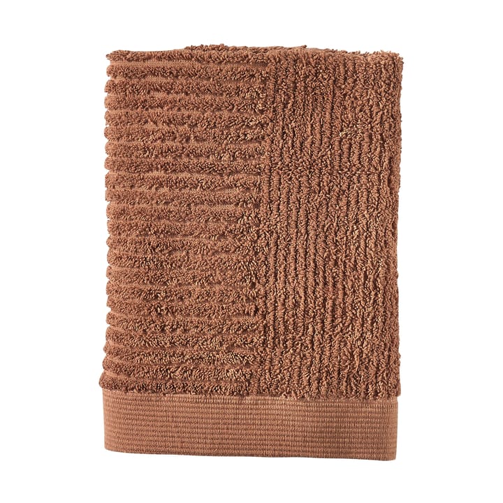 Classic handduk 50x70 cm - Terracotta - Zone Denmark