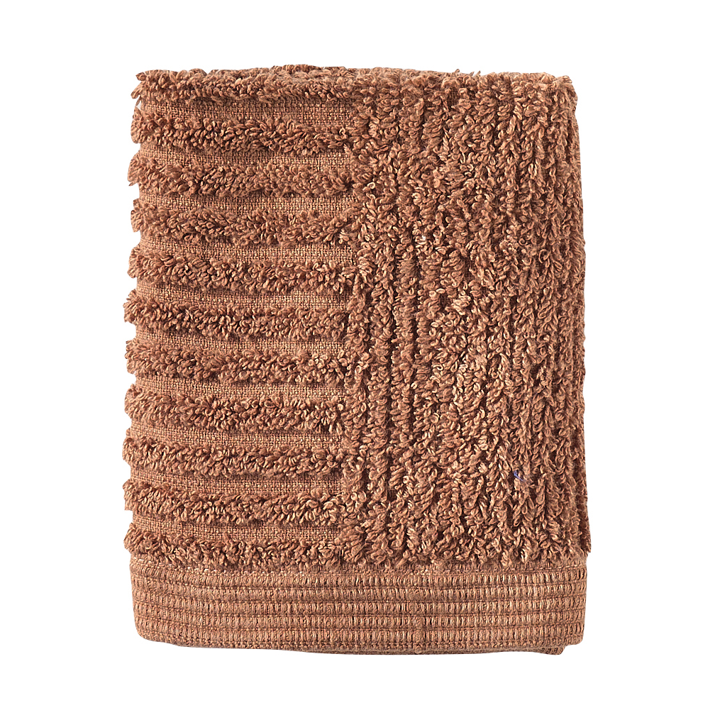 Zone Denmark Classic tvättlapp 30x30 cm Terracotta | Skandinavisk Design | Badlakan | Röd