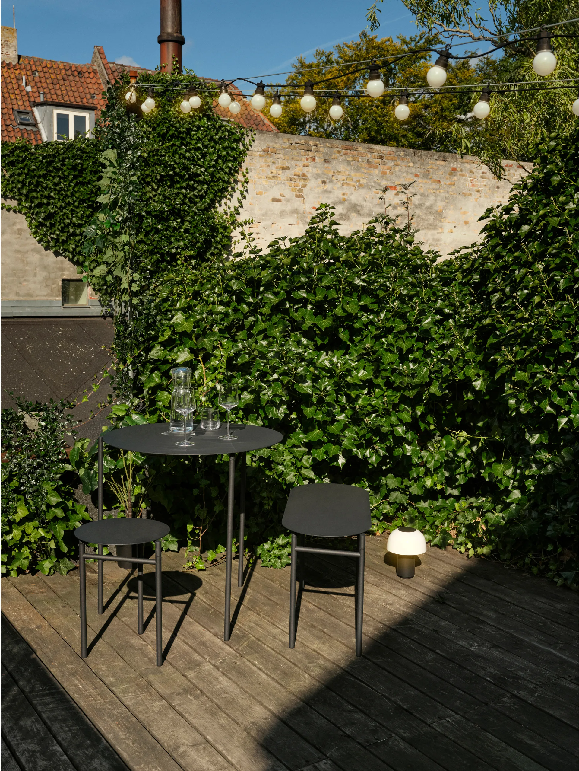 Disc bänk 33x80 cm, Black Zone Denmark