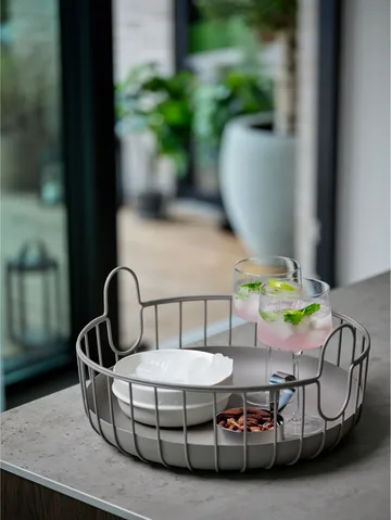 Inu korg Ø38x18 cm - Taupe - Zone Denmark