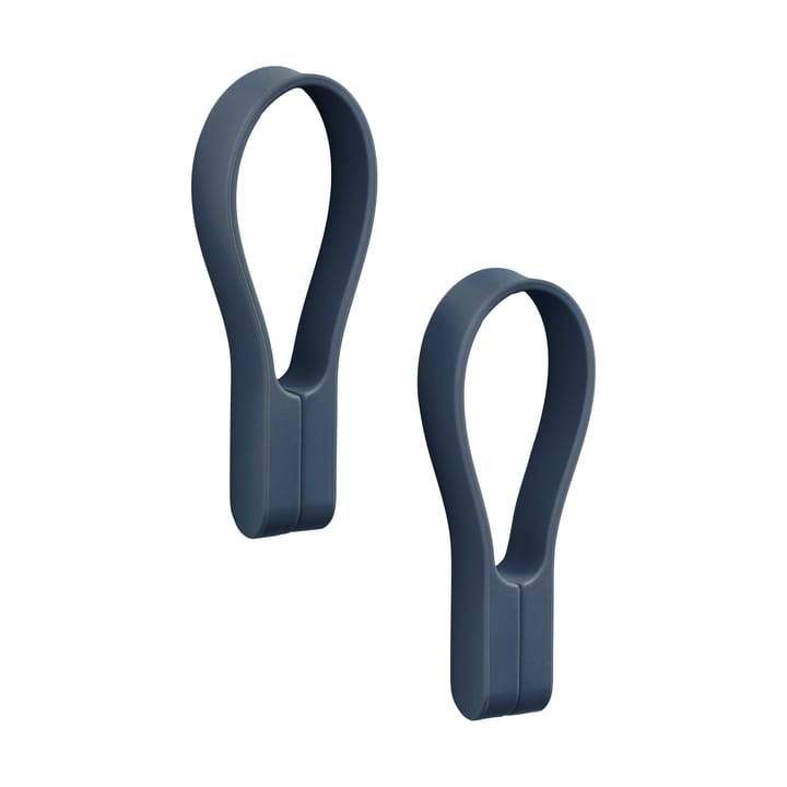 Loop handdukshängare magnet 2-pack - Royal blue - Zone Denmark