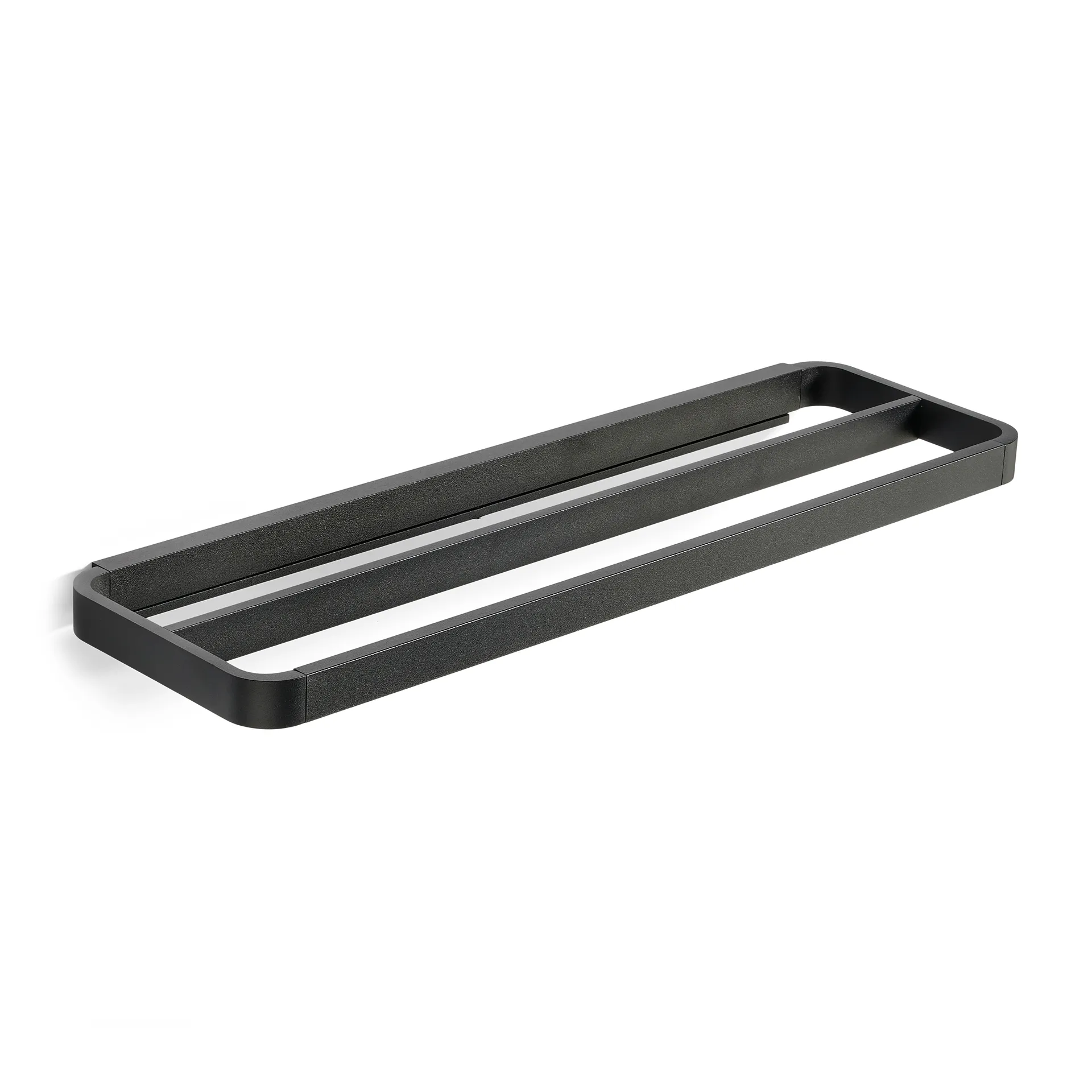 RIM handduksstång dubbel 12x44 cm, Black Zone Denmark