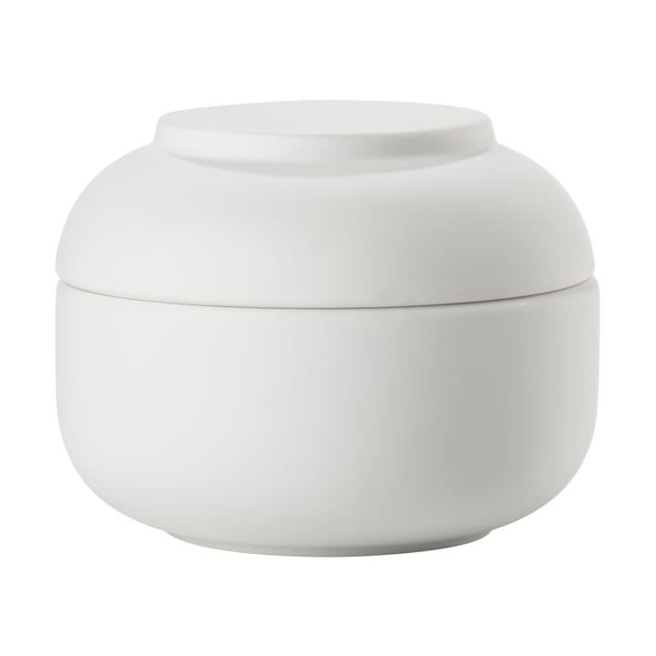 Sensu burk med lock Ø10,5x7,5 cm - White - Zone Denmark