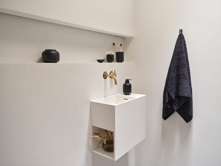 Sensu burk med lock Ø6,5x9 cm, Black Zone Denmark
