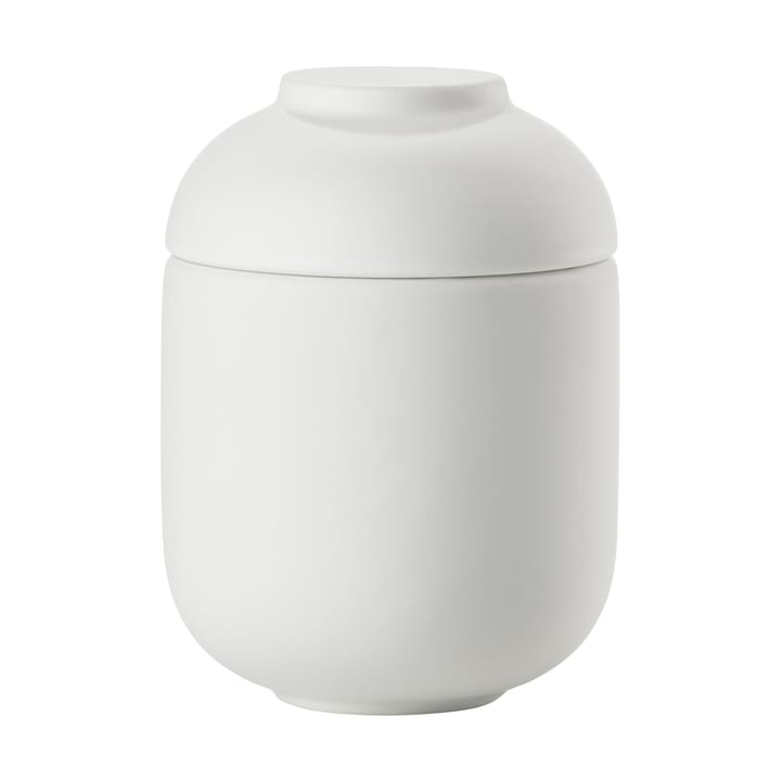 Sensu burk med lock Ø6,5x9 cm - White - Zone Denmark