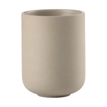 Sensu tandborstmugg Ø7,4x9,5 cm - Taupe - Zone Denmark
