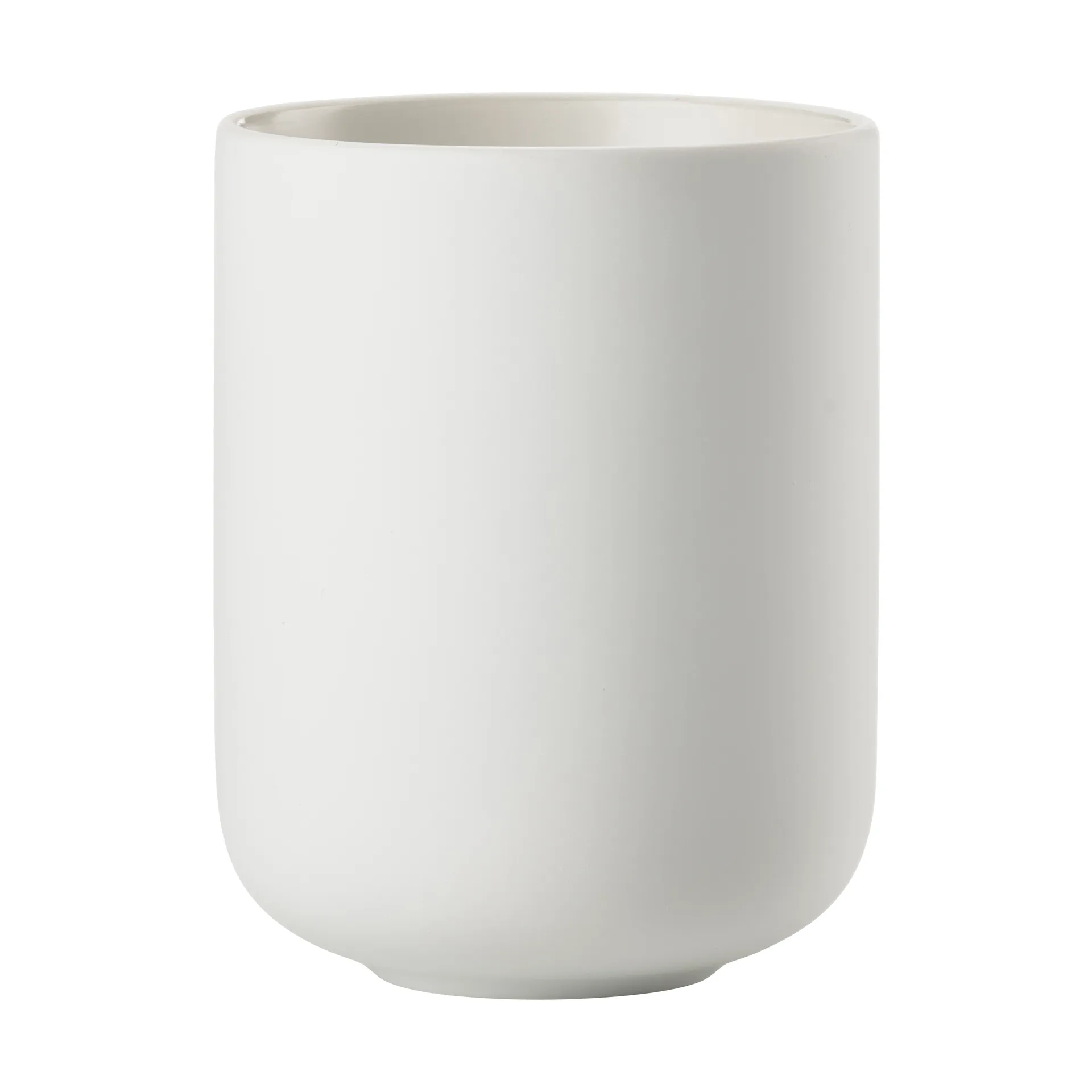 Sensu tandborstmugg Ø7,4x9,5 cm, White Zone Denmark