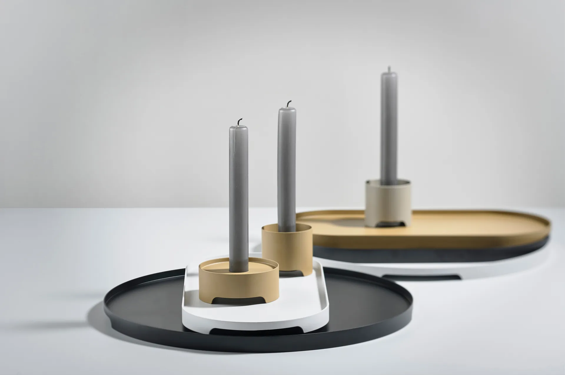 Singles bricka Ø35 cm, Black Zone Denmark