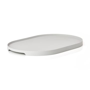 Singles bricka oval 23x35 cm - Warm Grey - Zone Denmark