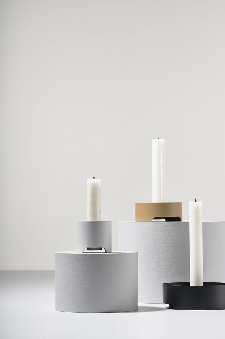 Singles ljusstake Ø9 cm, Black Zone Denmark