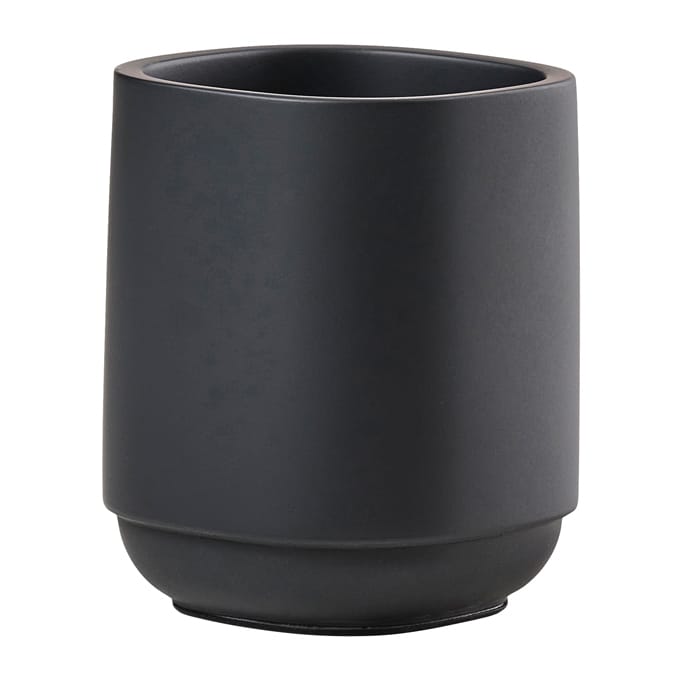 Time tandborstmugg 9,8 cm - Black - Zone Denmark