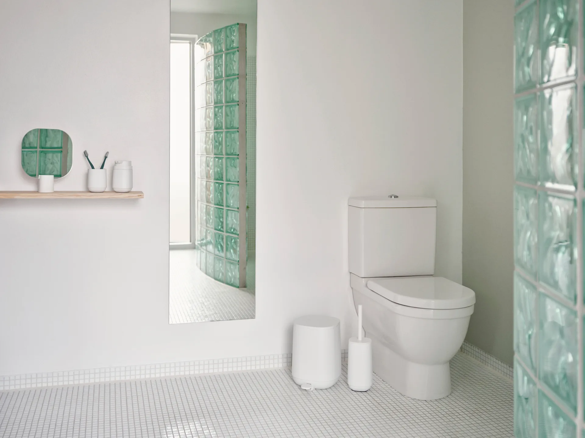 Time tandborstmugg 9,8 cm, White Zone Denmark