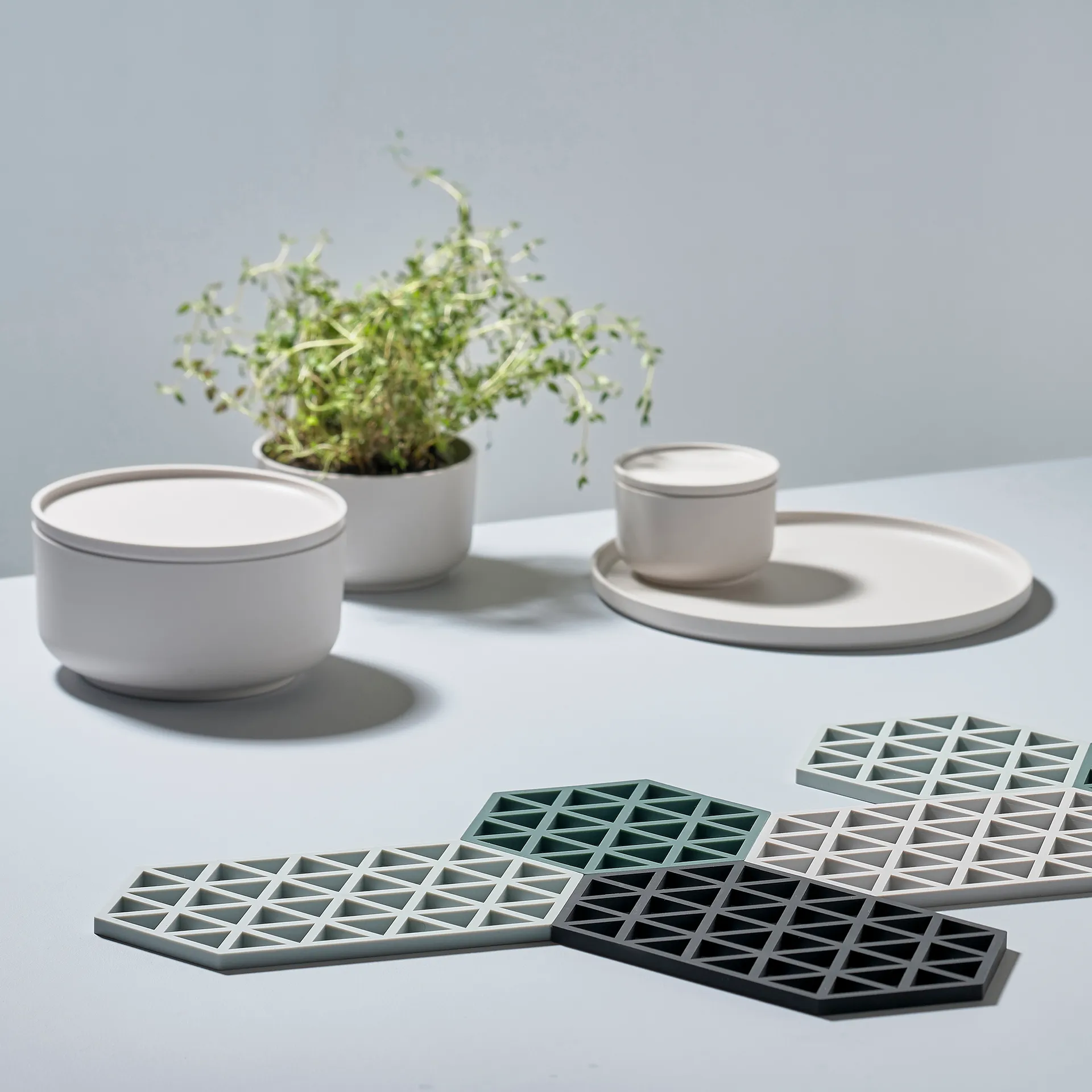 Triangle grytunderlägg, nordic sky (blå) Zone Denmark