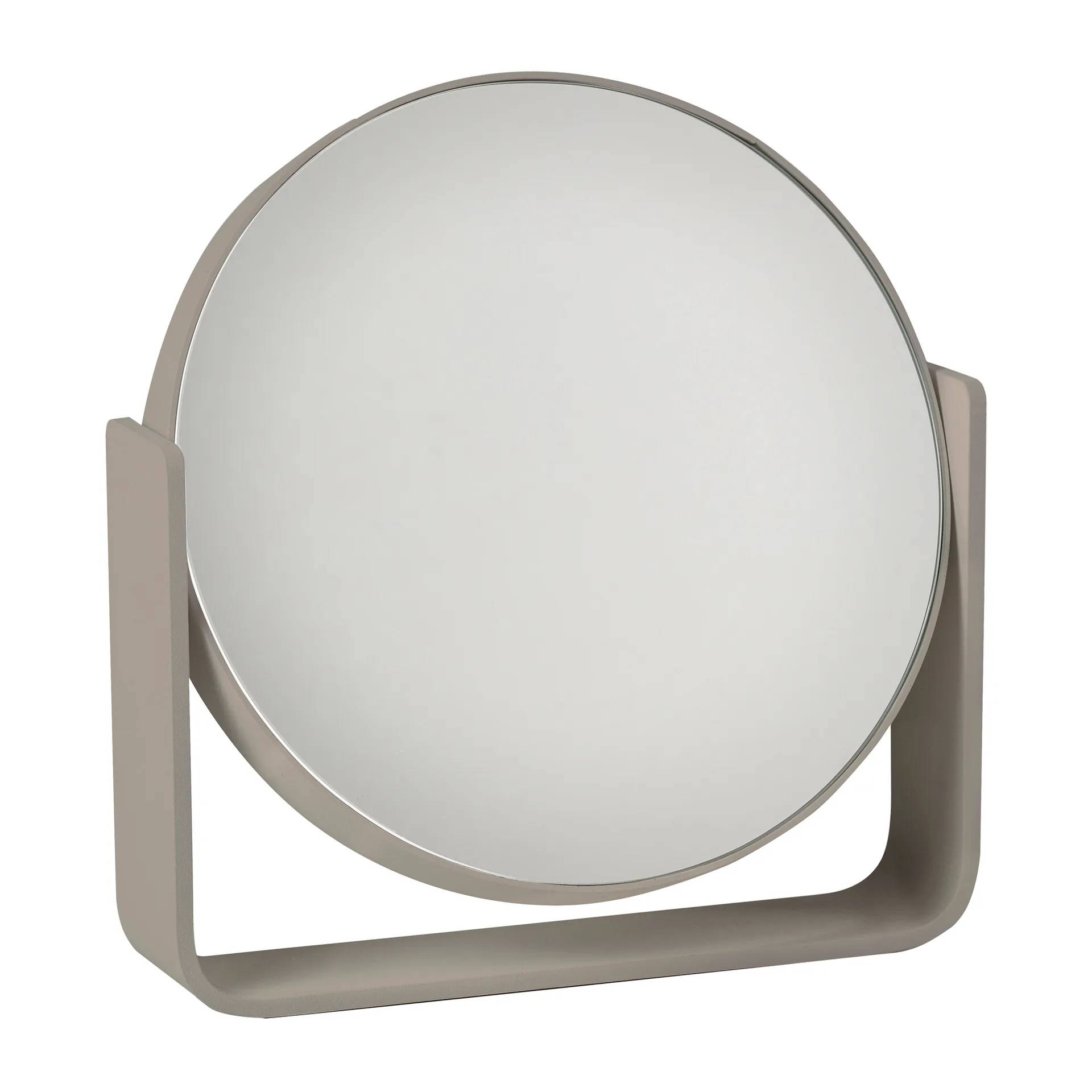 Ume bordsspegel med 5x förstoring 19x19,5 cm, Taupe Zone Denmark