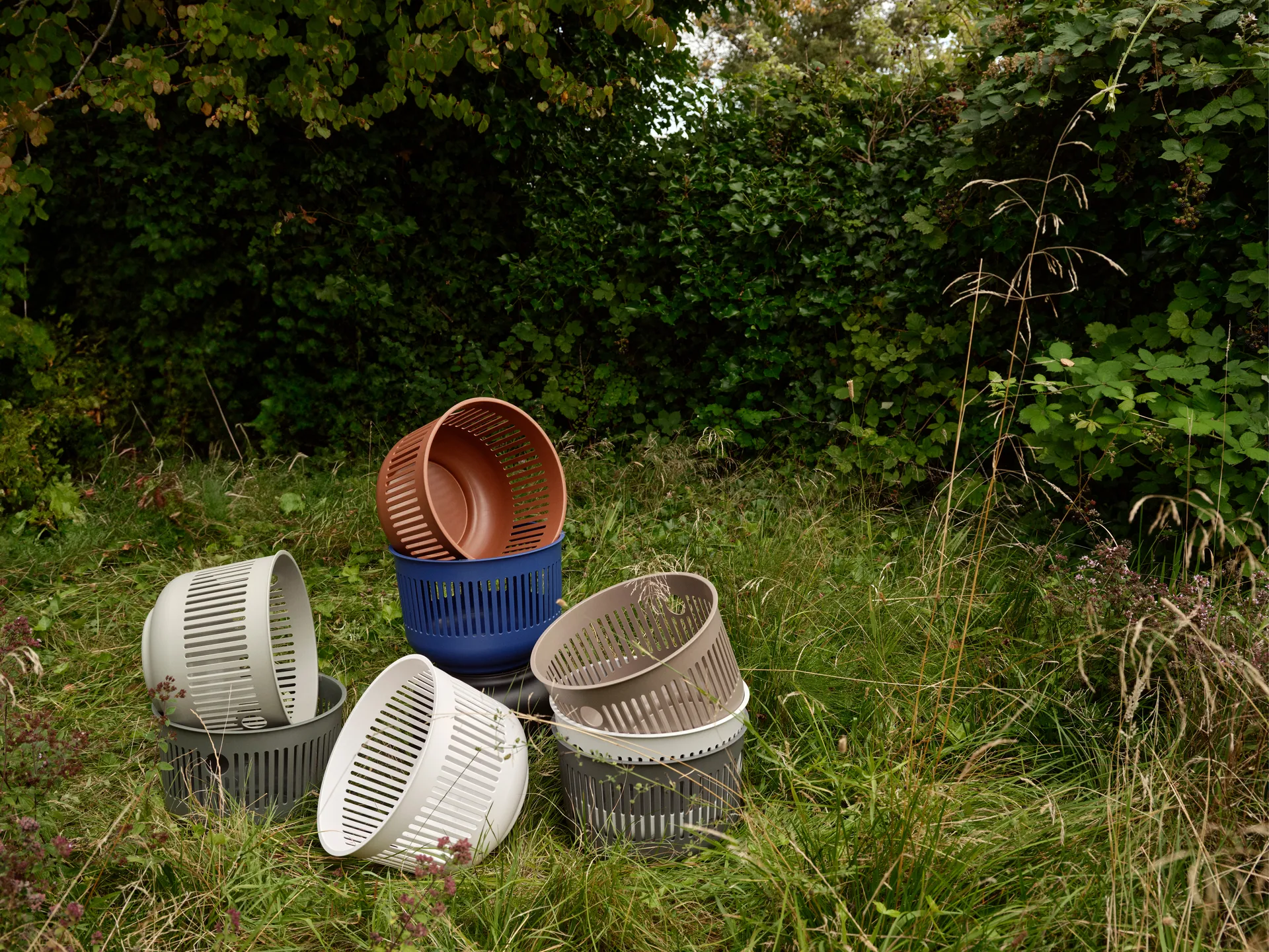 Ume tvättkorg Ø40x29 cm, Eucalyptus Zone Denmark
