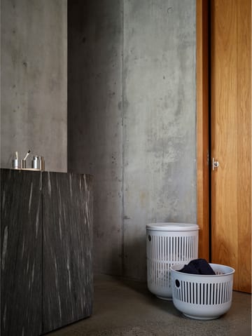 Ume tvättkorg Ø40x29 cm - Soft Grey - Zone Denmark