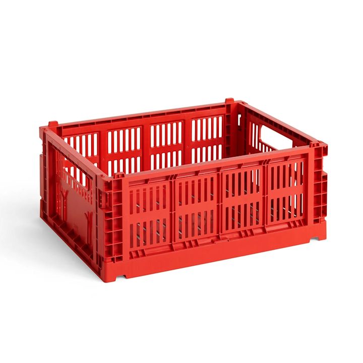 Färgstark förvaring får man med Colour Crate förvaringslåda från HAY - en praktisk och snygg julklapp att ge bort till den som behöver mer förvaring hemma.