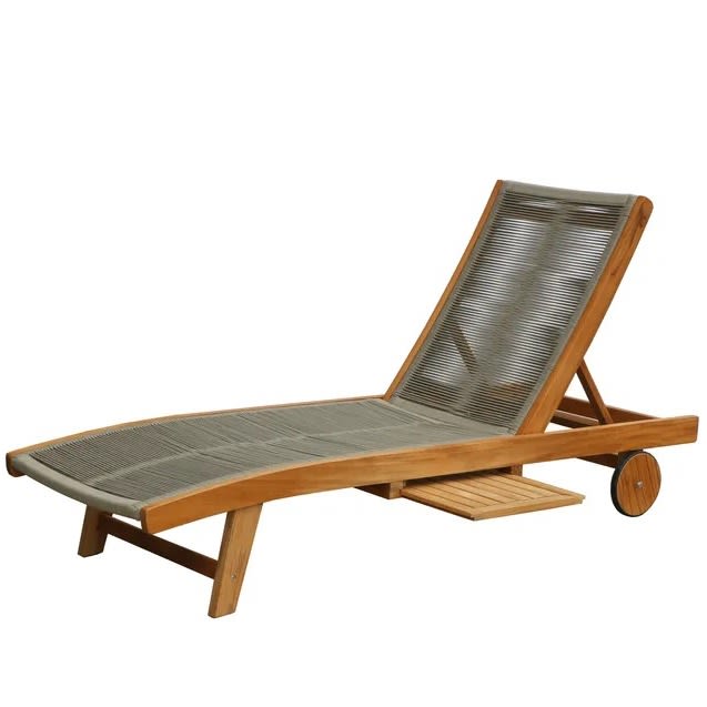 Sandvik solsäng i teak från varumärket 1898.