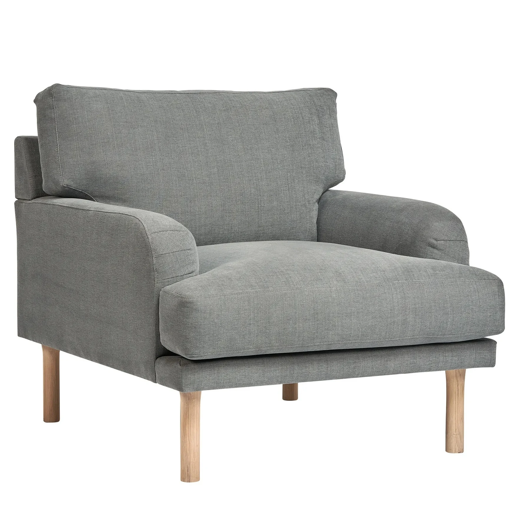 Lidnäs fåtölj i grått från varumärket 1898.