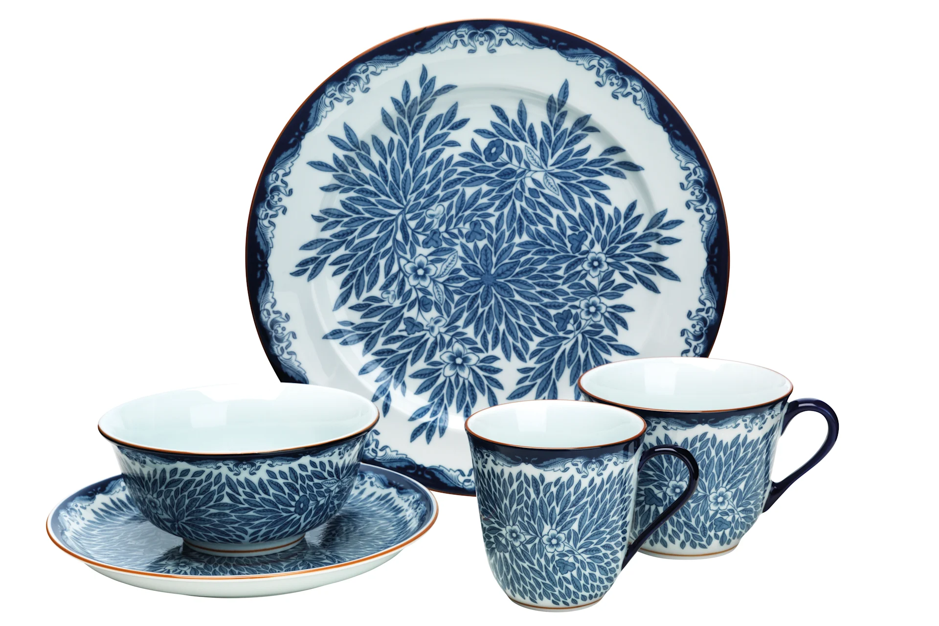 Ostindia Floris servis från Rörstrand.