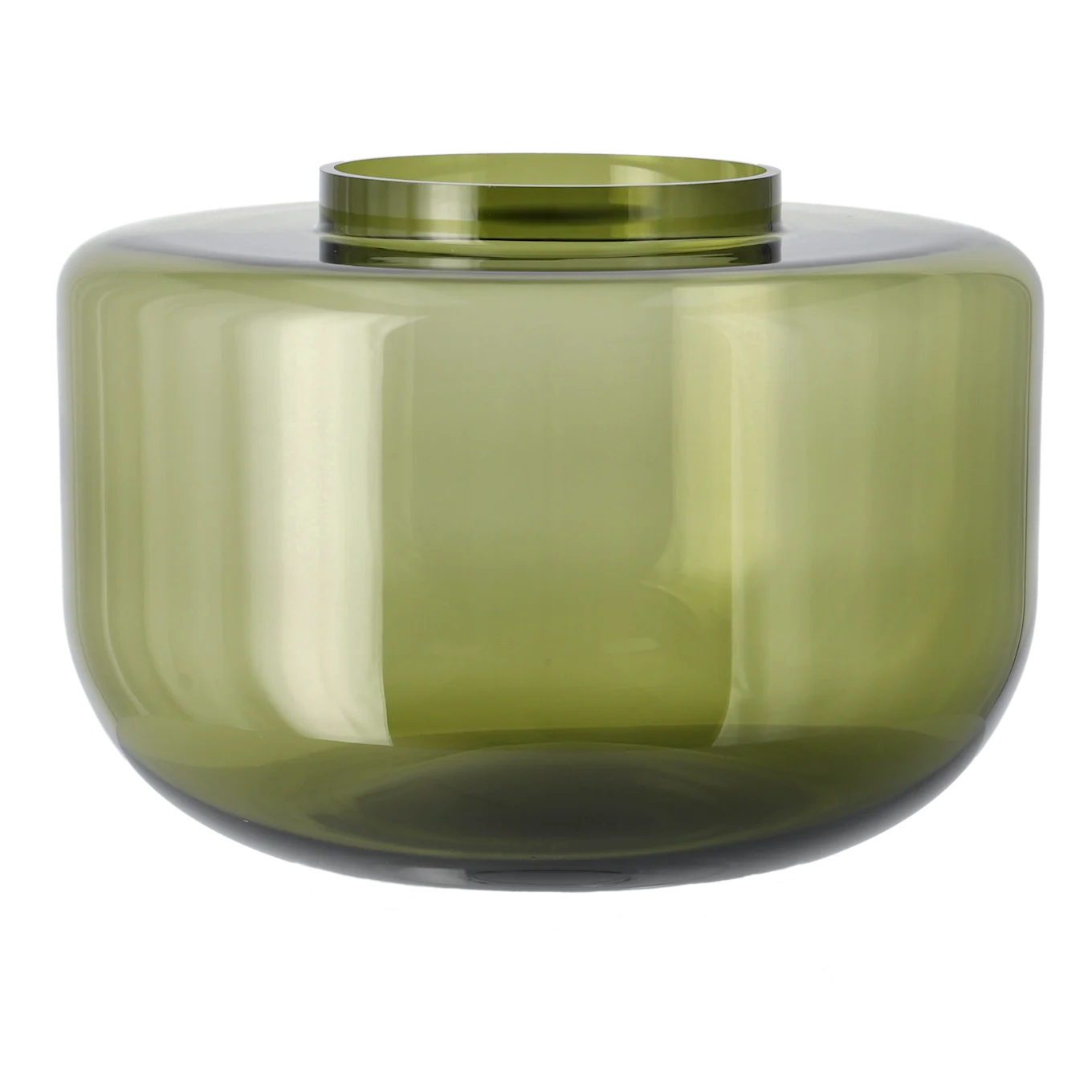 Bild som visar Drummel vas i färgen buteljgrön från varumärket 1898.